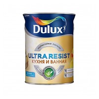 Краска Dulux Ultra Resist Кухня и Ванная мат BW 5л