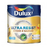 Краска Dulux Ultra Resist Кухня и Ванная п/мат BC 2,25л